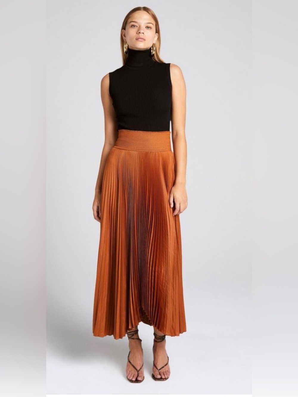 A. L. C. Demi Pleated Skirt Size: 6